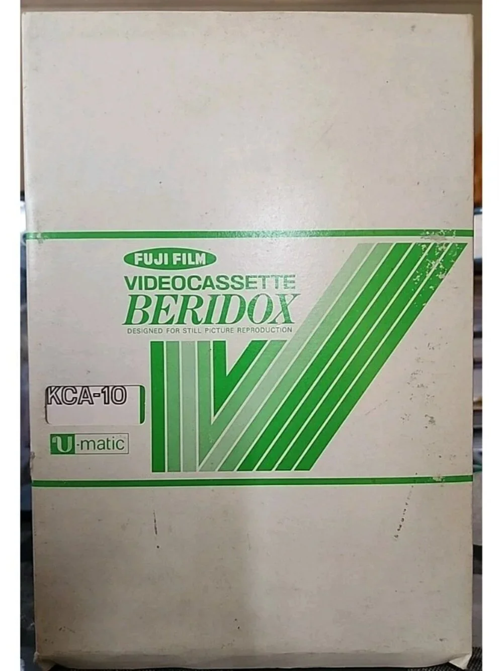 Fuji KCS-10 U Matic S Videocassette Japan Fuji Film BERIDOX Used